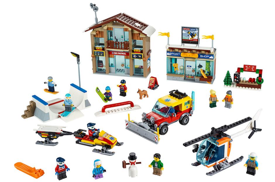 LEGO City Town Ski Resort Set