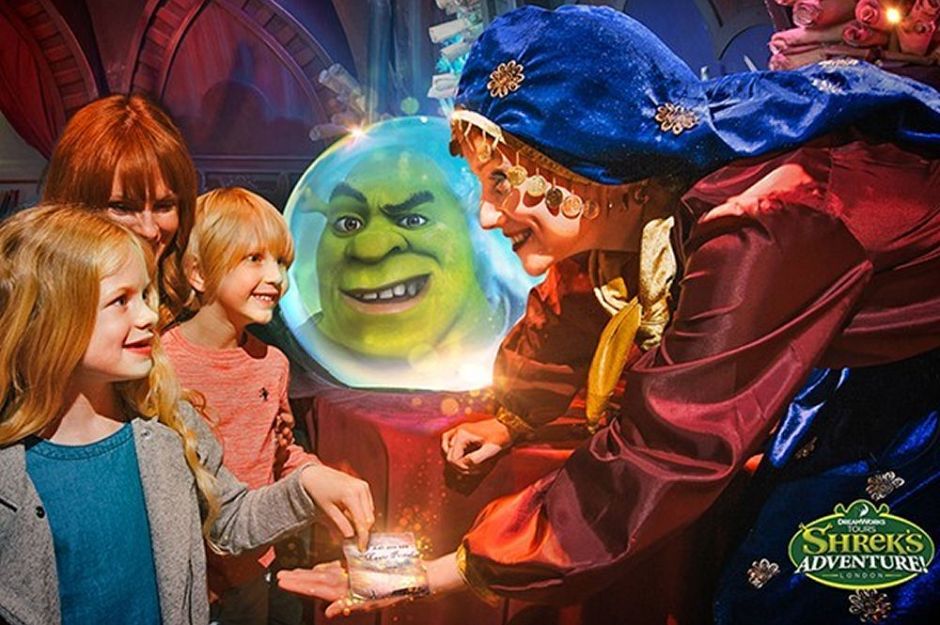 Shrek's Adventure Entry Tickets For Two